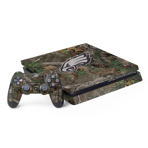 NFL Philadelphia Eagles Realtree Xtra Green Camo PS4 Slim Bundle Skin